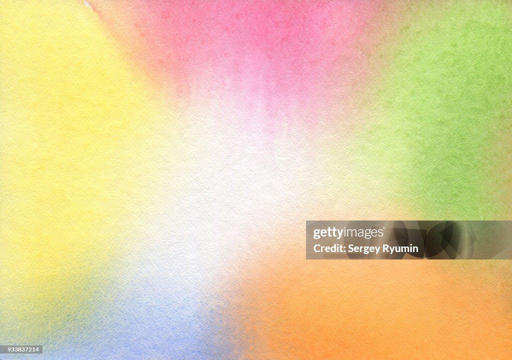 Watercolor abstract background