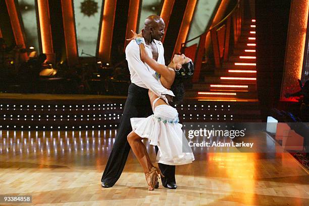 Episode 101" -- In the first round of competition, each couple demonstrated how well their training and rehearsing paid off, by performing a...