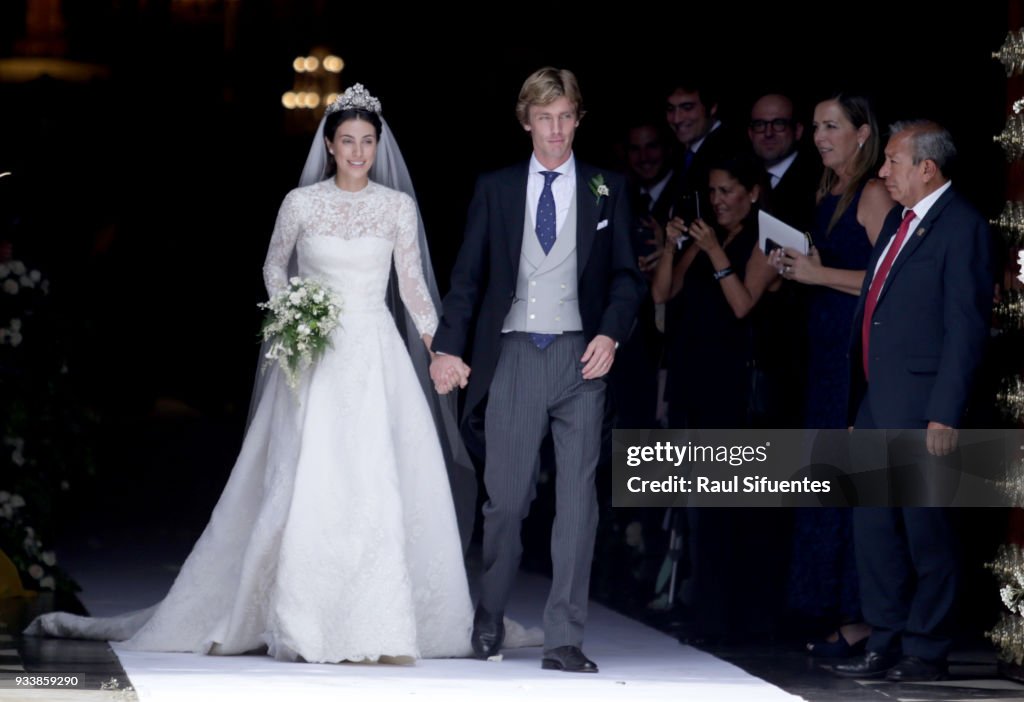 Wedding of Prince Christian of Hanover and Alessandra de Osma in Lima