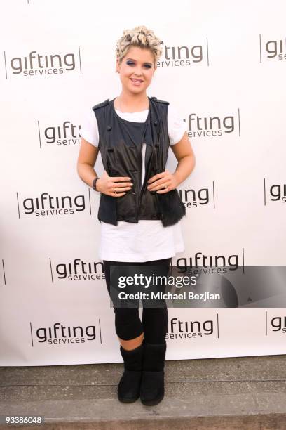 Kelly Osbourne attends the Dancing With The Stars Season 9 Finale Honored By Gifting Services - Day 2 on November 24, 2009 in Los Angeles, California.