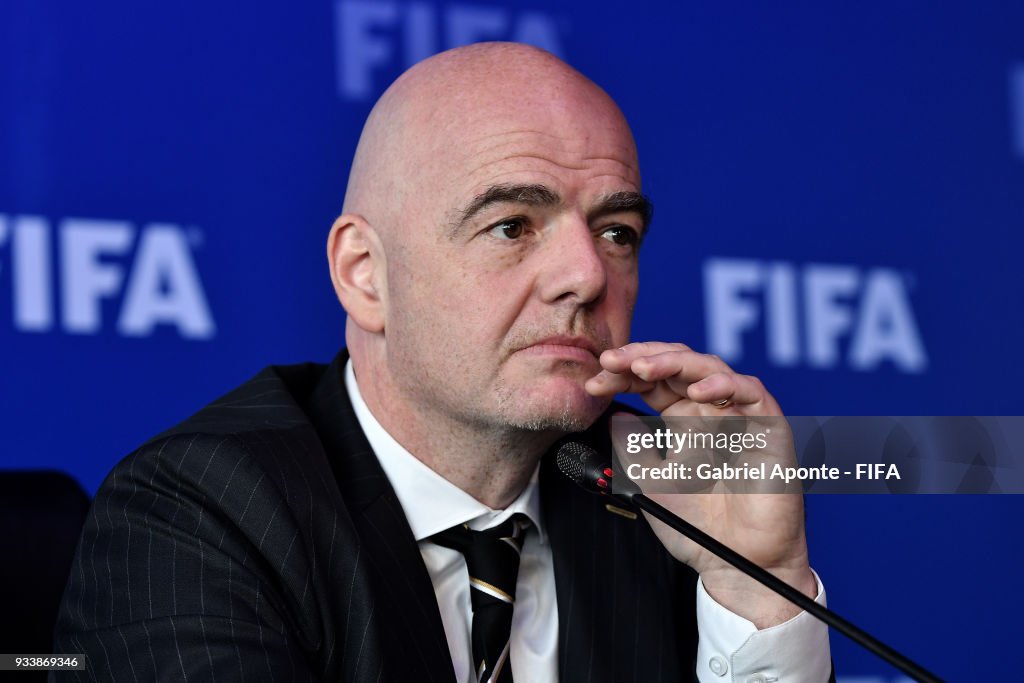 FIFA Council Meeting in Bogota - Day 2