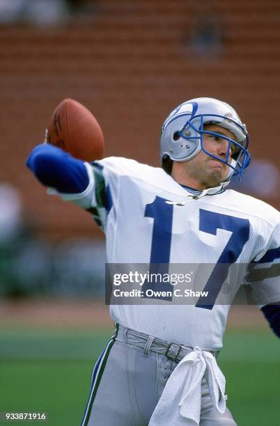 144 Seahawks Dave Krieg Photos & High Res Pictures - Getty Images