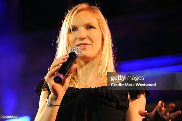 Jo Whiley hosts Mencap's Little Noise Sessions on November 24, 2009 in London, England.