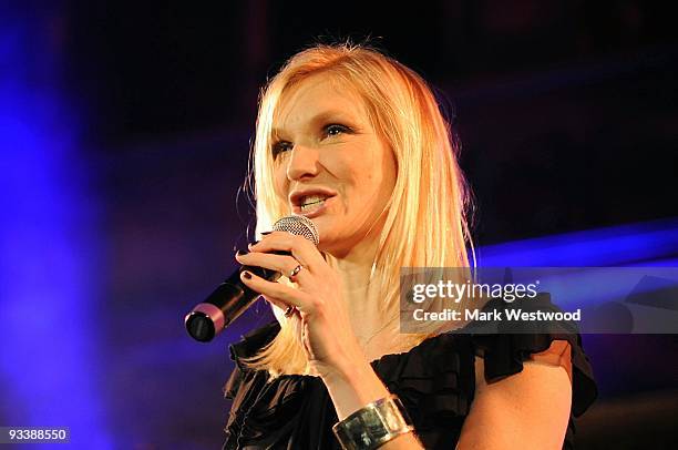 Jo Whiley hosts Mencap's Little Noise Sessions on November 24, 2009 in London, England.