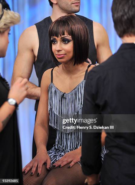 Singer Mya visits ABC's "Good Morning America" at ABC Studios on November 25, 2009 in New York City.