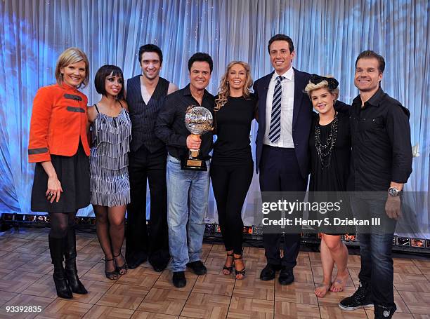 Personality Kate Snow, singer Mya, Dmitry Chaplin, Entertainer Donny Osmond, Kym Johnson, TV personality Christopher Cuomo, Media personality Kelly...