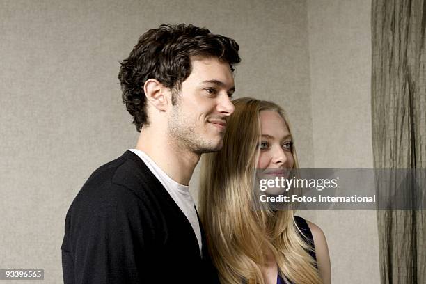 Adam Brody and Amanda Seyfried at the Park Hyatt in Toronto, Ontario Canada, on September 11, 2009. Reproduction by American tabloids is absolutely...