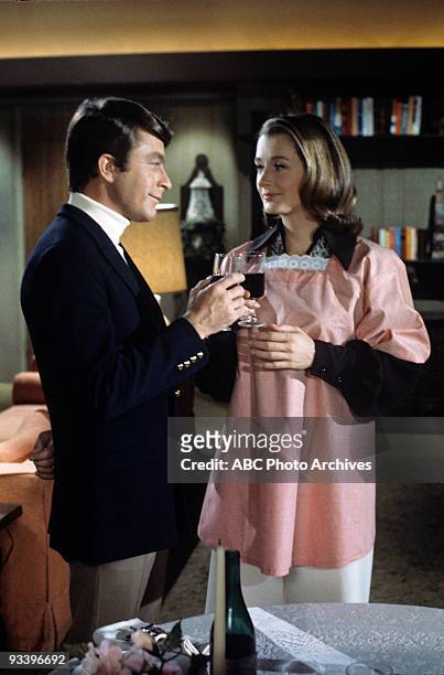 And Eddie Makes Three" - Season One - 10/1/69, Bill Bixby , Diana Muldaur on the Disney General Entertainment Content via Getty Images Television...