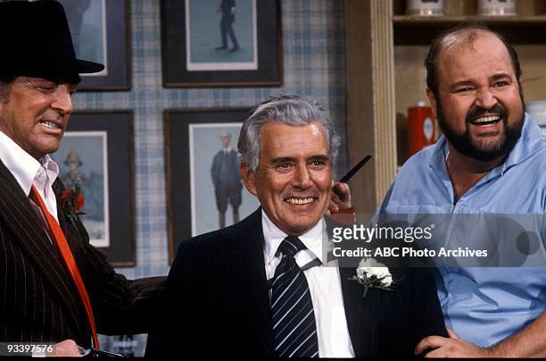 Walt Disney Television via Getty Images SPECIAL - "Dom DeLuise & Friends" 11/30/82 Dean Martin, John Forsythe, Dom DeLuise