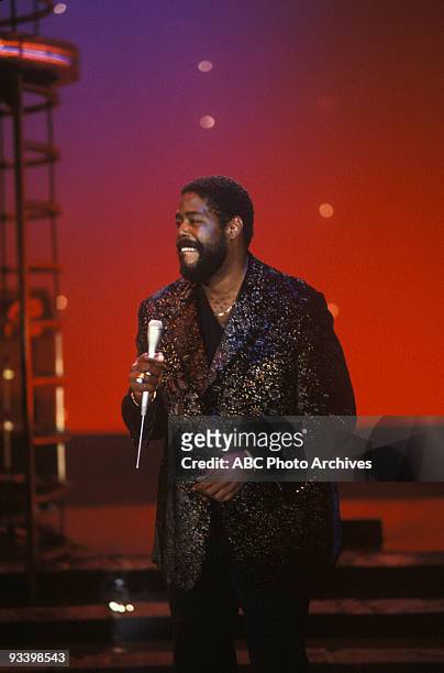 Show Coverage" 1981 Barry White
