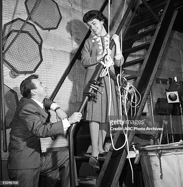 Walt Disney Television via Getty Images SPECIAL - "The Dick Clark Beechnut Show" 1960 Bobby Darin, Annette Funicello