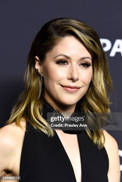 Amanda Crew attends PaleyFest Los Angeles 2018 - "Silicon Valley" at Dolby Theatre on March 18, 2018 in Hollywood, California.