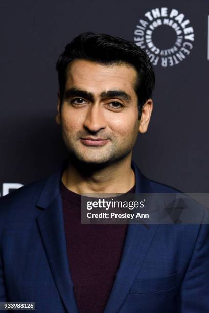 Kumail Nanjiani attends PaleyFest Los Angeles 2018 - "Silicon Valley" at Dolby Theatre on March 18, 2018 in Hollywood, California.