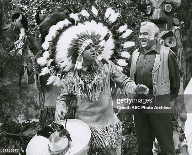 With Lorne Greene" 1968 Don Rickles, Lorne Greene