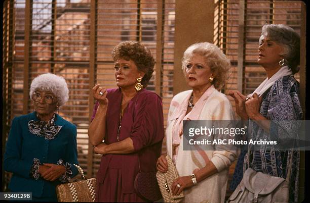 UNITED STATES THE GOLDEN GIRLS - 9/24/85 - 9/24/92, ESTELLE GETTY, RUE MCCLANAHAN, BETTY WHITE, BEA ARTHUR,