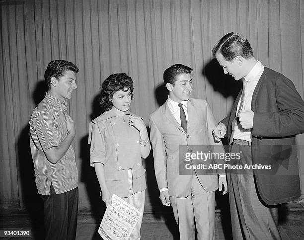 Walt Disney Television via Getty Images SPECIAL - "Coke Time" 1960 Frankie Avalon, Annette Funicello, Paul Anka, Pat Boone