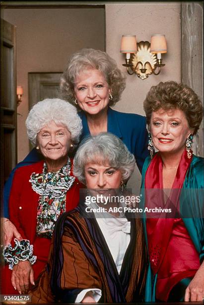 UNITED STATES THE GOLDEN GIRLS - 9/24/85 - 9/24/92, BETTY WHITE; ESTELLE GETTY, RUE MCCLANAHAN; BEA ARTHUR,