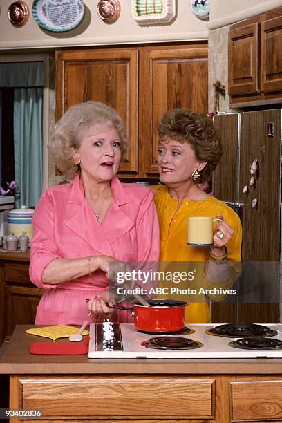 UNITED STATES THE GOLDEN GIRLS - 9/14/85 - 9/14/92, BETTY WHITE , RUE MCCLANAHAN ,