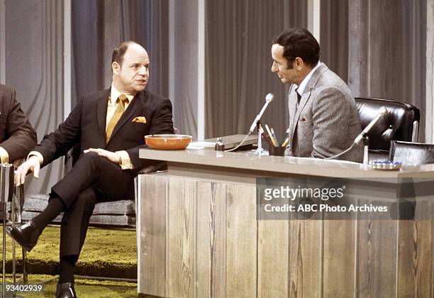 UNITED STATES THE JOEY BISHOP SHOW - 11/19/68, DON RICKLES GUEST STAR ON THIS LATE-NIGHT TALK SHOW WITH BISHOP ,