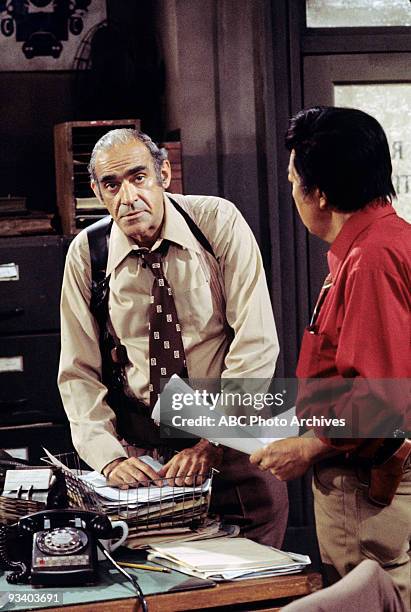 Ambush" - Season Two - 10/2/1975, Yemana is shot in full view of disinterested bystanders and Barney is offered a job in Florida., Abe Vigoda and...