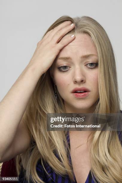 Amanda Seyfried at the Park Hyatt in Toronto, Ontario Canada, on September 11, 2009. Reproduction by American tabloids is absolutely forbidden.