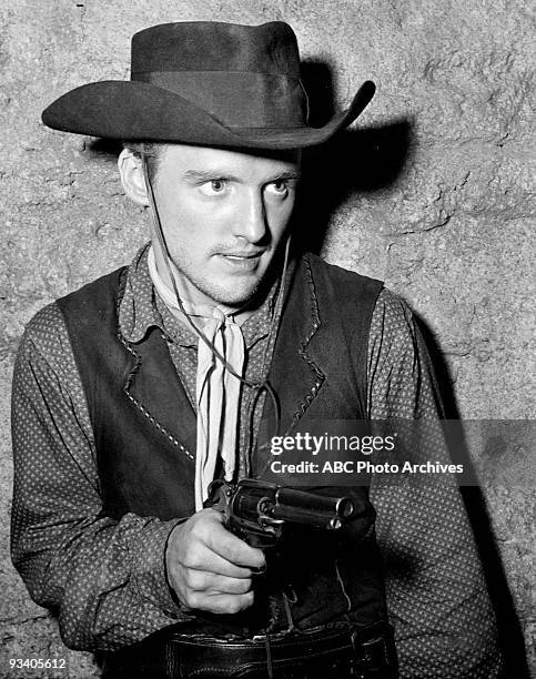 Quicksand" - Season One - 4/3/56, Dennis Hopper in a scene on Disney General Entertainment Content via Getty Images's "Cheyenne".,