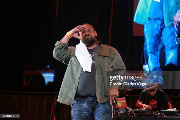 Ghostface Killah performs as part of the benefit concert, 'Power To The People' at Coliseo Jose M. Agrelot on March 18, 2018 in San Juan, Puerto Rico.