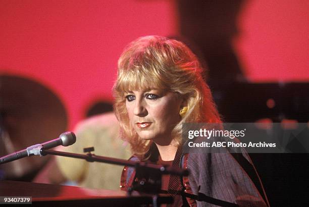 Show Coverage - 3/5/84, Christine McVie on the Walt Disney Television via Getty Images Television Network dance show "American Bandstand".,