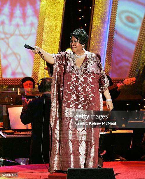 Episode 709A" - The "Queen of Soul" and one of the most honored female singers in Grammy Award history, legend Aretha Franklin took the "Dancing with...