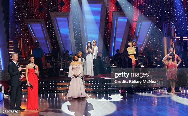 Episode 706A" - After tallying the judges' and viewers' votes, the seventh couple to be eliminated from the competition was revealed on "Dancing with...