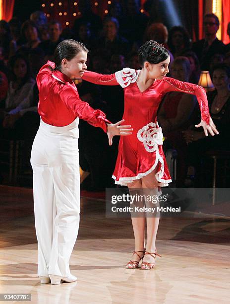 Episode 705A" - For the second week in a row, kids shook and shimmied their way into America's hearts in a live ballroom dancing competition, on...