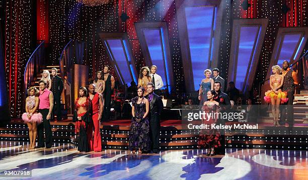 Episode 704A" - After tallying the judges' and viewers' votes, the fifth couple to be eliminated from the competition was revealed, on "Dancing with...