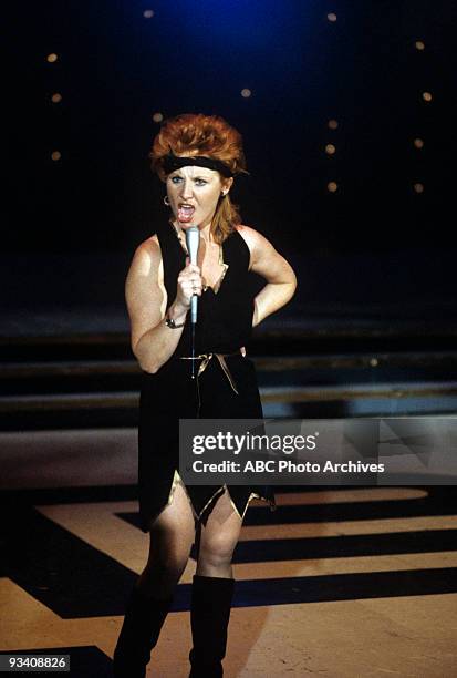 Show Coverage - 2/3/82, Lulu on the Walt Disney Television via Getty Images Television Network dance show "American Bandstand".,