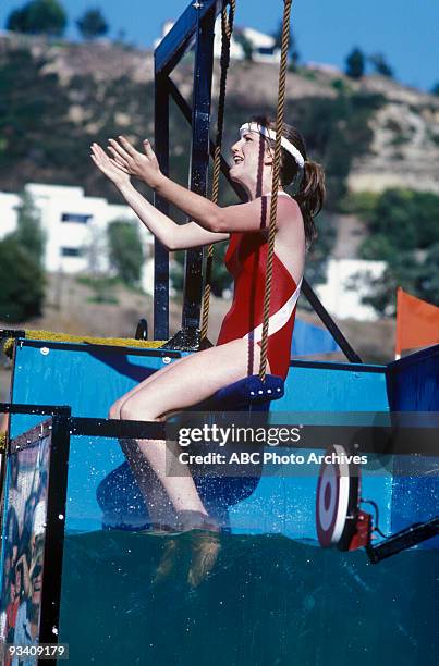 Walt Disney Television via Getty Images SPECIAL - "Battle of the Network Stars" - 11/20/81, Melissa Gilbert on the Walt Disney Television via Getty...