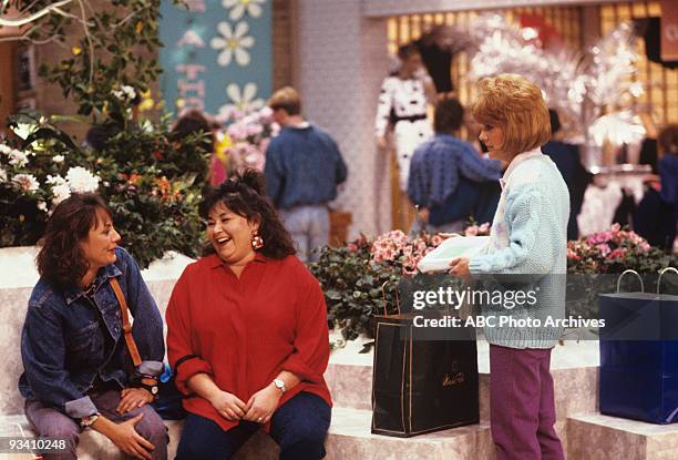 Mall Story" 2/21/89 Laurie Metcalf, Roseanne Barr, Natalie West