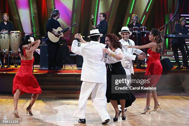 Episode 508A" -- Five-time Grammy¨ Award-winning singer Gloria Estefan brought her smooth Latin sounds to the "Dancing" stage, TUESDAY, NOVEMBER 13 ,...