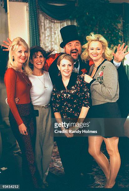 The Pom Pom Incident" - Season Three - 10/16/98, Guest stars Ruth Buzzi and Dom DeLuise . Beth Broderick , Melissa Joan Hart , Caroline Rhea ,