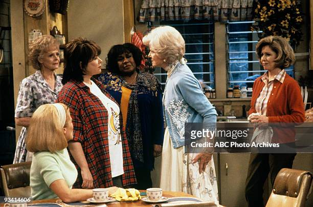 The Clip Show - 3/1/95, Alley Mills , June Lockhart , Roseanne Barr , Isabel Sanford , Barbara Billingsley , Pat Crowley on the Disney General...
