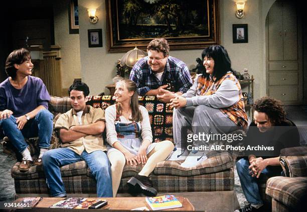 Sleeper" - Season Seven - 10/19/94, Laurie Metcalf , Glenn Quinn , Sarah Chalke , John Goodman , Roseanne Barr , Johnny Galecki on the Disney General...