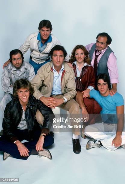Gallery - Season One - 9/12/78, Andy Kaufman , Jeff Conaway , Randall Carver , Judd Hirsch , Marilu Henner , Danny DeVito and Tony Danza on the...