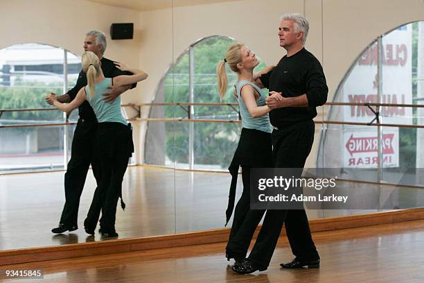 John O'Hurley and Charlotte Jorgensen's rehearsal"