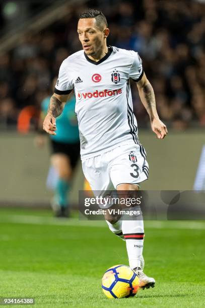 Adriano Correia Claro of Besiktas JK during the Turkish Spor Toto Super Lig match between Medipol Basakseshir FK and Besiktas AS at the Basaksehir...