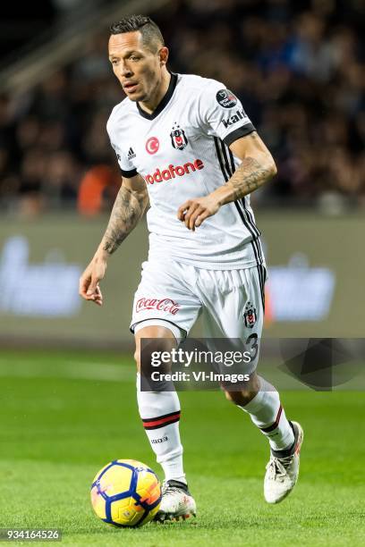 Adriano Correia Claro of Besiktas JK during the Turkish Spor Toto Super Lig match between Medipol Basakseshir FK and Besiktas AS at the Basaksehir...