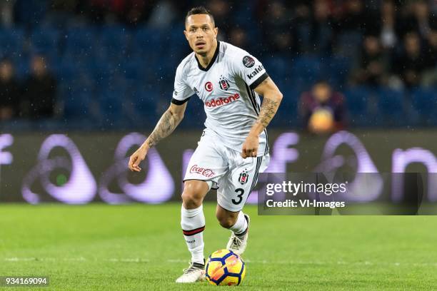 Adriano Correia Claro of Besiktas JK during the Turkish Spor Toto Super Lig match between Medipol Basakseshir FK and Besiktas AS at the Basaksehir...