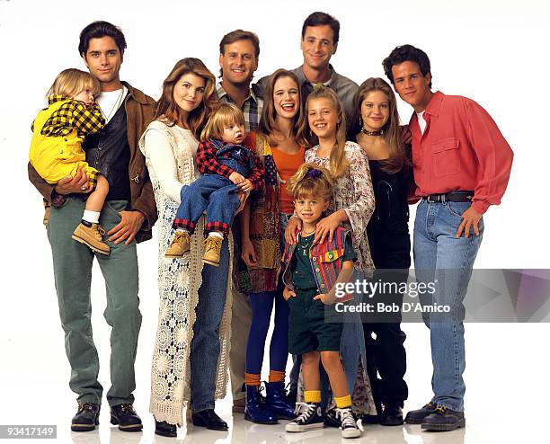 Season Seven - Gallery - 9/14/93, Pictured, from left: Dylan Tuomy-Wilhoit , John Stamos , Lori Loughlin , Blake Tuomy-Wilhoit , Dave Coulier ,...