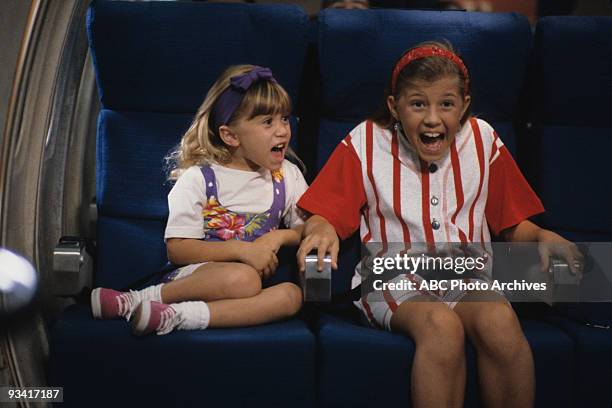 Come Fly With Me" - Season Six - 9/22/92, As they waited for D.J.'s flight, a bored Michelle and Stephanie joined a children's singing group and...