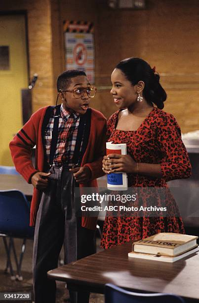 Fight the Good Fight" - Season Two - 2/22/91, Urkel and Laura were inspired to make a difference by encouraging support for a black-history class. ,