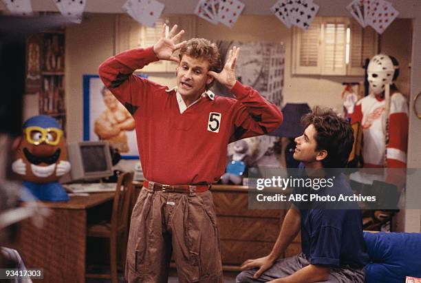 Jingle Hell" - Season Two - 11/11/88, Joey drove Jesse crazy as they worked on a jingle for an advertising agency.,