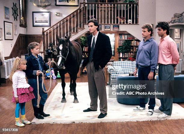 S Very First Horse" - Season Two - 11/4/88, Danny discovered an old horse was hidden in the house by D.J. . Jodie Sweetin , Dave Coulier and John...