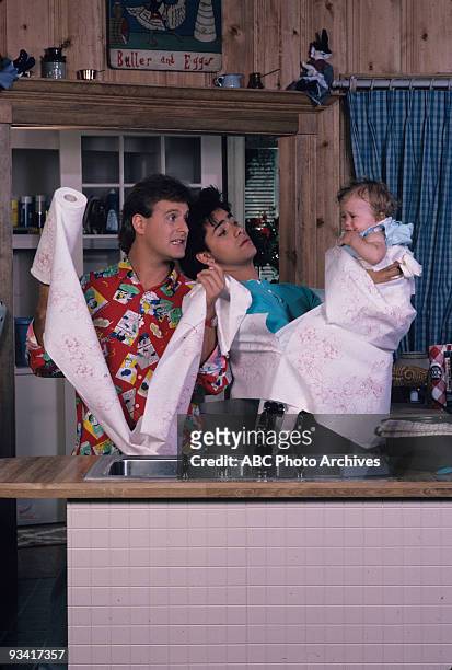 Our Very First Show" - Pilot - Season One -Gallery - 9/22/87, Widower Danny Tanner, the father of three girls, Michelle , Stephanie and D.J., had his...